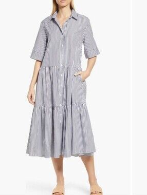 Nordstrom | Dresses | Nordstrom Bp Linen Blend Midi Sundress | Poshmark